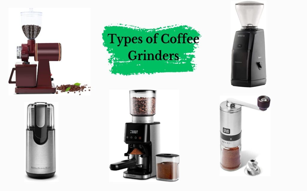 Types of Coffee Grinders Kitchen Appliance HD